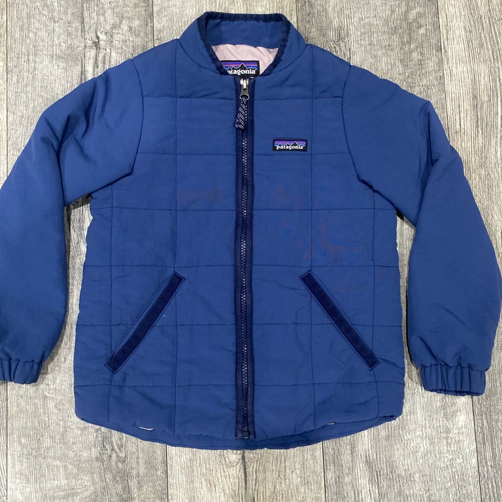 Patagonia Navy Quilted Jacket